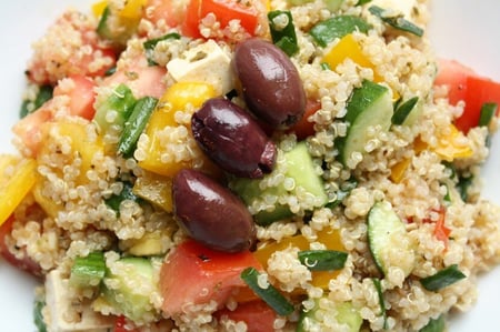 Quinoa-Olives Salad