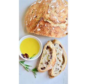 olive oil and herb bread