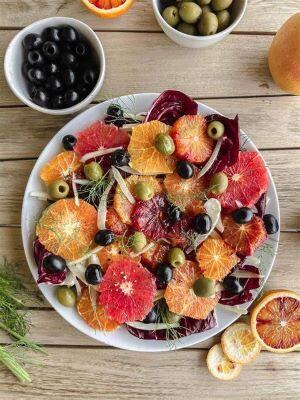 olive and citrus salad